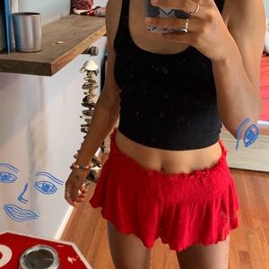 Free People Lost Girl Smocked Short @maryturneer